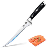 SHAN ZU 7-inch fillet knife blade for precise filleting and clean cuts