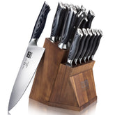 SHAN ZU Genbu removable block shows flexible storage for knives.