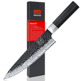 SHAN ZU 8-inch chef knife blade for precise slicing and prep work