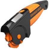 Sharp Pebble Orange Ninja sharpens outdoor knives for on-the-go use