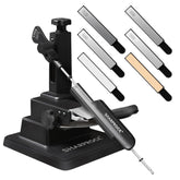 SHARP ROCK knife sharpening system overview for kitchen and hunting versatility.