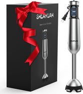 SHEANLAH 1000W immersion blender front view showing powerful blending capability.