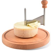 ShinianYa Cheese Curler creates rose-shaped curls for Tête de Moine