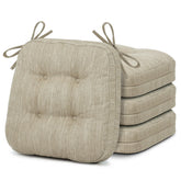 Shinnwa dining chair cushions set of 4 on a chair for comfort