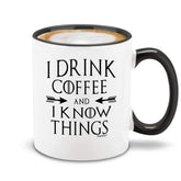Shop4ever mug front design with double-sided print for both hands.