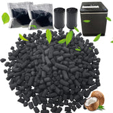 ShuRex odor-absorbing filter refill with activated carbon improves kitchen freshness.