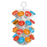 SHURFFY Coffee Pod Carousel front view shows 36-pod capacity at a glance