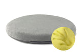 Sigmat memory foam seat cushion in grey, front view for all-day comfort