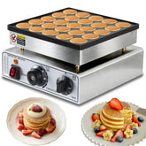 SIJIDING mini pancake maker front view enables quick batch cooking for cafes