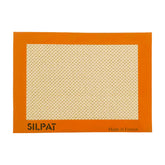 Silpat premium non-stick baking mat for toaster ovens, easy release and cleanup.