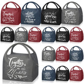 SilTriangle 12-pcs lunch bags in four colors for team lunches and gifts.