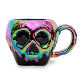 Silver Buffalo Evil Queen poison apple mug with iridescent finish.