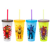 Silver Buffalo FNAF tumbler Freddy Fazbear color-changing on the go