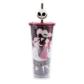 Silver Buffalo Nightmare Cup with Misfit Love art for daily hydration.