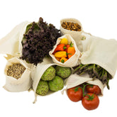 Simple Ecology breathable produce bags help keep fruits and vegetables fresh longer.