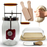 SIMPLIFY ASTHETIC butter churner jar for cream-to-butter transformation