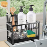 Sinnsally kitchen sponge holder keeps sponges neatly organized on the counter.