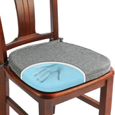 SINOSSO memory foam chair cushion 16inch delivers plush comfort for dining chairs.