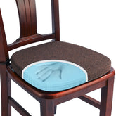 SINOSSO memory foam chair cushion with UD shape for stable dining comfort