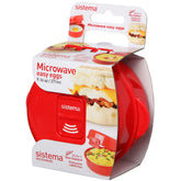 Sistema Easy Eggs front view showing compact microwave egg cooker