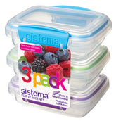Sistema KLIP IT Accents 6.7 oz container keeps berries fresh for transport.