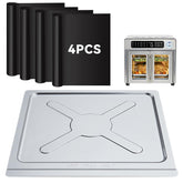 SIUDANGKA crumb tray for Emeril Lagasse 26 Qt Air Fryer enables easy cleanup.