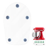 SIUDANGKA mixer slider mat under KitchenAid 4.5 qt tilt-head for easy handling.