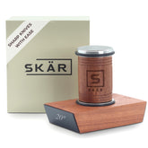 SKÄR rolling knife sharpener with magnetic base for stable, precise sharpening.