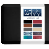 Sky Solutions Anti Fatigue Mat foam close-up shows dense cushioning for comfort