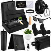 Skylety 13-piece gift basket tumbler; insulated plastic keeps drinks at the right temperature