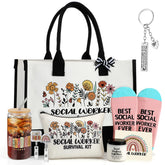 Skylety social worker tote bag for reliable daily organization and carry
