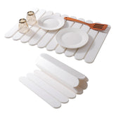 Skyutacil 24x16 white stone drying mat absorbs water quickly for clean counters