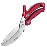 SLEMOON kitchen shears with heavy-duty poultry cutting capability for tough tasks.