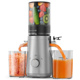 SmallHOO Cold Press Juicer with 58-inch feed chute for whole produce, saving prep time.
