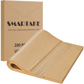 SMARTAKE pre-cut parchment sheets laid flat for mess-free baking on 13x18 pans.