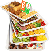 SmartTrends 6 pack serving tray set for versatile party display and easy organization