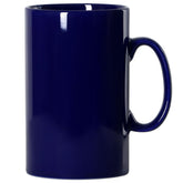 Smilatte 28oz blue porcelain mug for bold coffee moments.