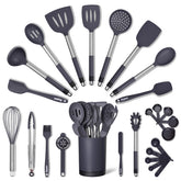 SMIRLY 26-piece kitchen utensils set for versatile everyday cooking on nonstick surfaces