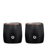Snowfox premium vacuum-insulated whiskey rocks glass pair keeps drinks cold longer.