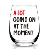 SOCOARZR Swifti 15oz wine glass with wide bottom for comfortable grip during celebrations.