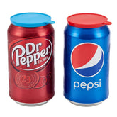 Soda Pop Tops lid cover locks in fizz for 12 oz cans