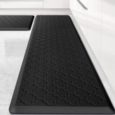 SoftDuo two-piece anti-fatigue kitchen mats, top view showing cushioned comfort for long prep sessions