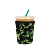 Sok It JavaSok sleeve on iced coffee cup keeps drink cold and hands warm.