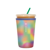 Sok It JavaSok iced coffee sleeve in Dreaming in Color design keeps drinks cold on the go