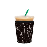 Sok It JavaSok iced coffee sleeve on cup keeps drinks cold and hands dry