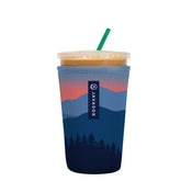 Sok It JavaSok blue ridge cup sleeve with a secure non-slip grip.