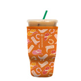 Sok It JavaSok cowgirl couture sleeve front view keeps drinks chilly