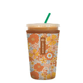 Sok It JavaSok Flower Power sleeve in action, keeps beverages cold longer and hands dry.