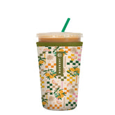 Sok It JavaSok Citrus Delight sleeve in front view keeping drinks cold and comfortable.