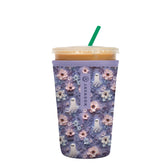 Sok It JavaSok Ghostly Garden sleeve fits 22–28oz cups and keeps drinks cold.